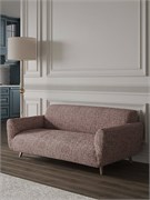 Чехол на 3-х местный диван Микрофибра Мираж Какао 2433